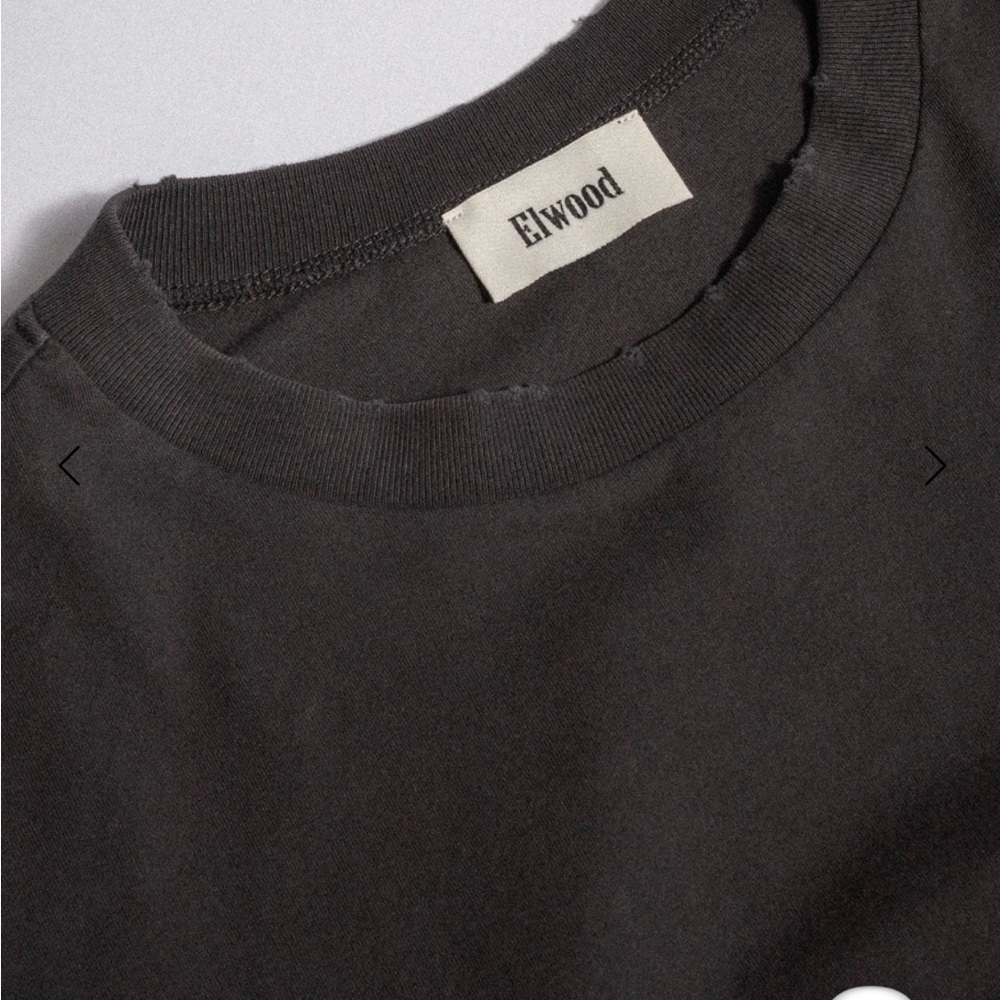 Elwood Women's Black and White Short Sleeve Tee Set - Picture 3 of 6